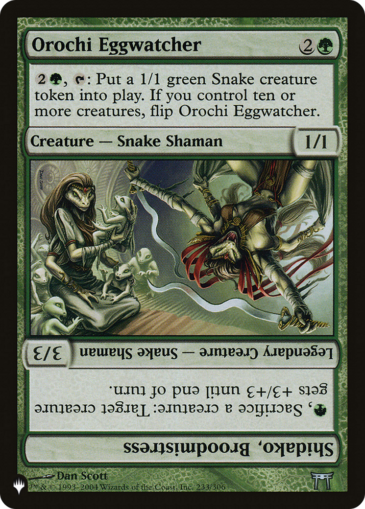 Orochi Eggwatcher // Shidako, Broodmistress [The List] - Destination Retro