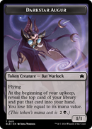 Squirrel // Darkstar Augur Double-Sided Token [Bloomburrow Tokens] - Destination Retro