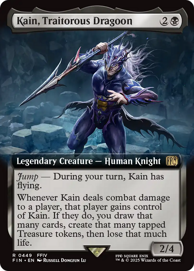 Kain, Traitorous Dragoon (Extended Art) [FINAL FANTASY] - Destination Retro
