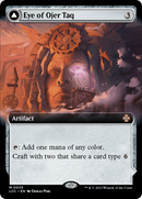 Eye of Ojer Taq // Apex Observatory (Extended Art) [The Lost Caverns of Ixalan Commander] - Destination Retro