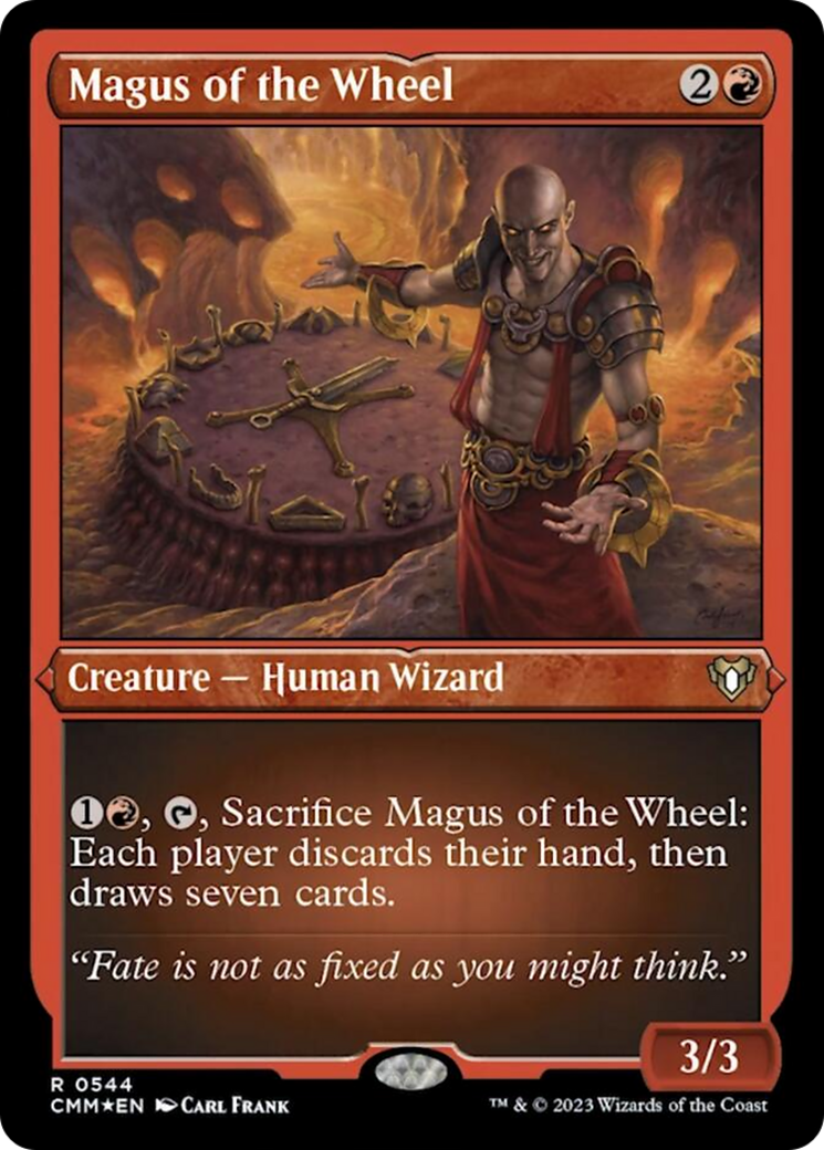 Magus of the Wheel (Foil Etched) [Commander Masters] - Destination Retro