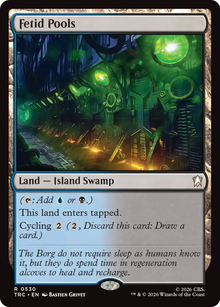 Fetid Pools (Surge Foil) [Star Trek Commander] - Destination Retro