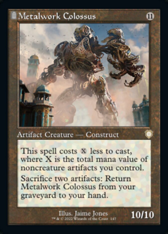 Metalwork Colossus (Retro) [The Brothers' War Commander] - Destination Retro