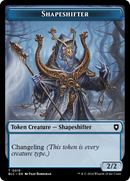 Pest // Shapeshifter Double-Sided Token [Bloomburrow Commander Tokens] - Destination Retro
