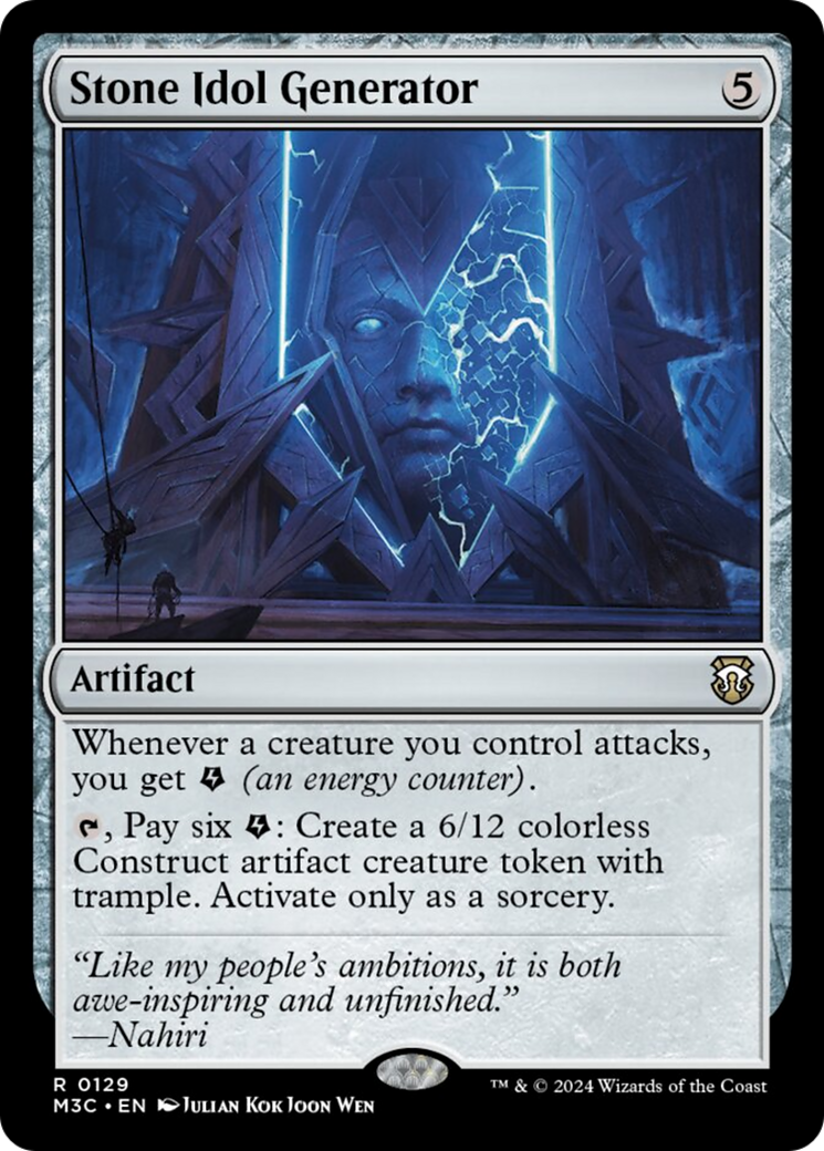 Stone Idol Generator [Modern Horizons 3 Commander] - Destination Retro