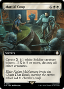 Martial Coup (Extended Art) (Surge Foil) [Fallout] - Destination Retro