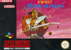 First Samurai - PAL Super Nintendo - Destination Retro