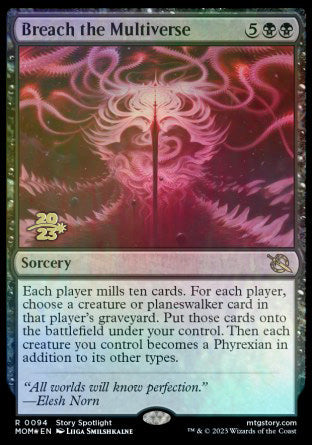 Breach the Multiverse [March of the Machine Prerelease Promos] - Destination Retro