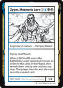 Zyym, Mesmeric Lord (2021 Edition) [Mystery Booster Playtest Cards] - Destination Retro