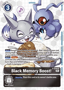 Black Memory Boost! [P-039] (Box Promotion Pack - Next Adventure) [Promotional Cards] - Destination Retro