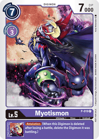 Myotismon [P-019] [Promotional Cards] - Destination Retro
