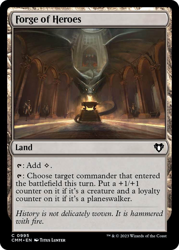 Forge of Heroes [Commander Masters] - Destination Retro