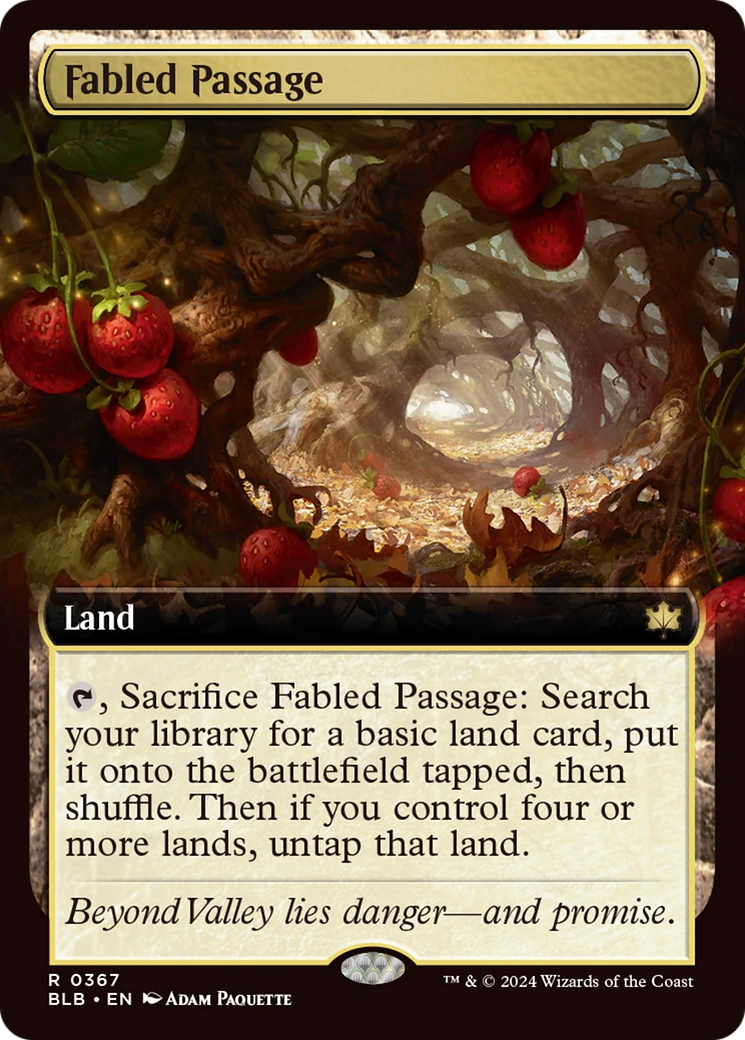 Fabled Passage (Extended Art) [Bloomburrow] - Destination Retro