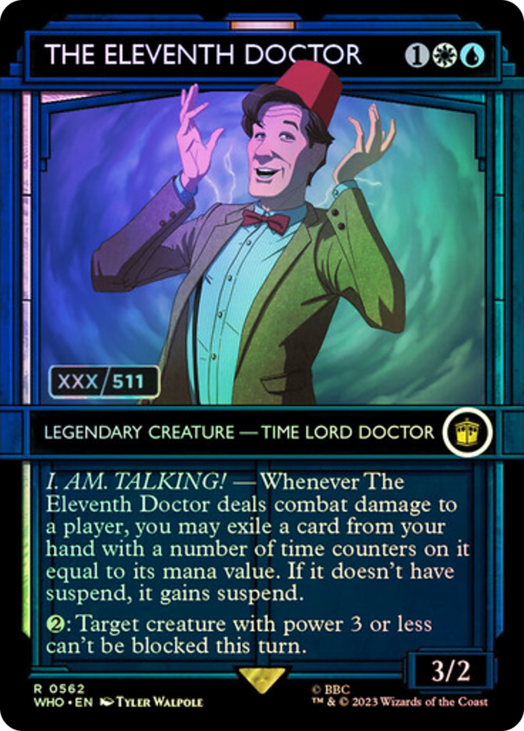 The Eleventh Doctor (Serial Numbered) [Doctor Who] - Destination Retro