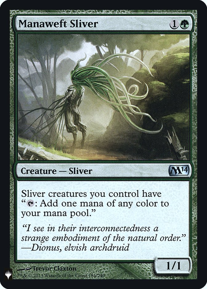 Manaweft Sliver [Mystery Booster] - Destination Retro