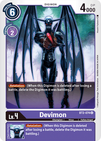 Devimon [BT2-074] [Release Special Booster Ver.1.0] - Destination Retro
