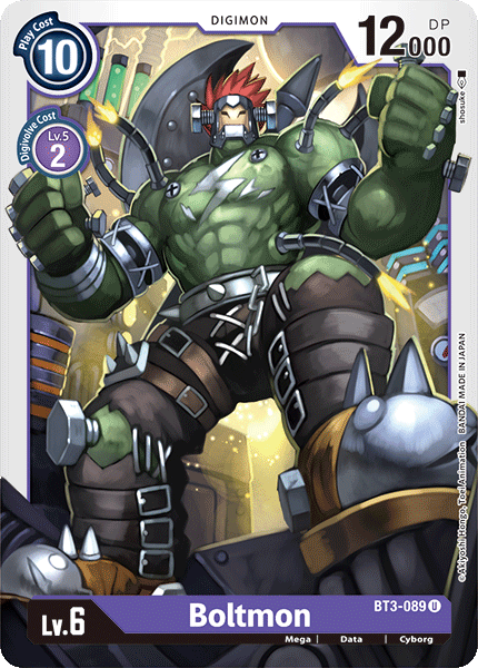 Boltmon [BT3-089] [Release Special Booster Ver.1.0] - Destination Retro