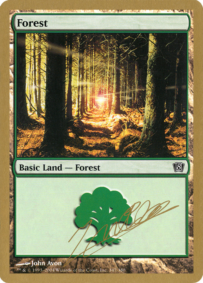 Forest (jn347) (Julien Nuijten) [World Championship Decks 2004] - Destination Retro