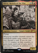 Olivia, Mobilized for War (Sketch) [Secret Lair Drop Promos] - Destination Retro