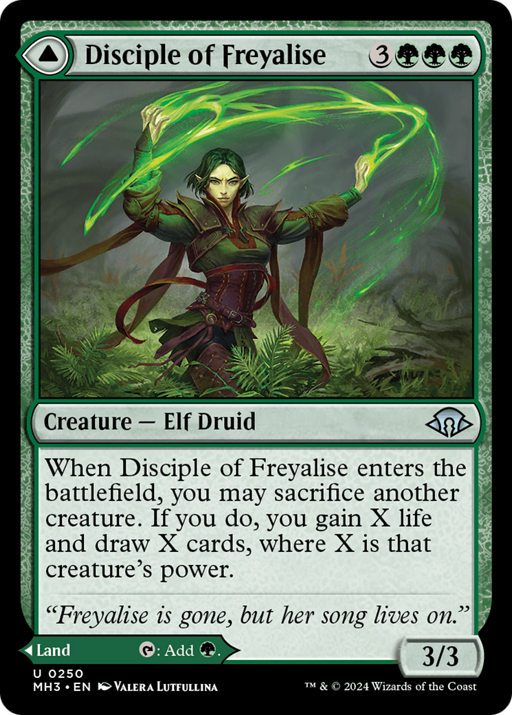 Disciple of Freyalise [Modern Horizons 3] - Destination Retro