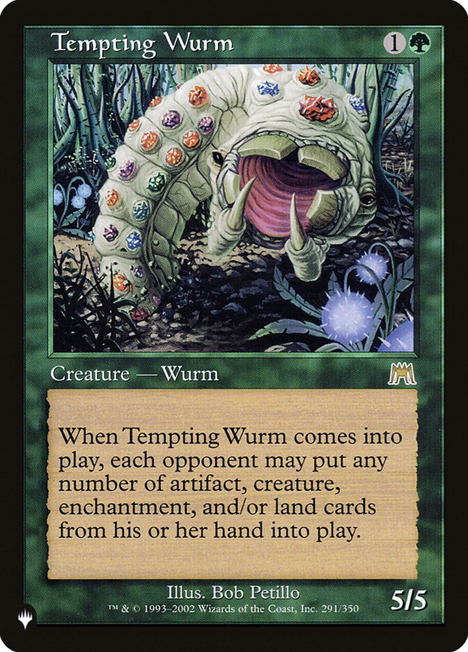 Tempting Wurm [The List] - Destination Retro