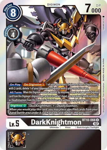 DarkKnightmon [BT10-066] [Xros Encounter] - Destination Retro