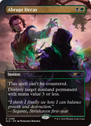Abrupt Decay [Secret Lair Drop Series] - Destination Retro