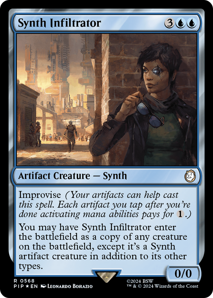 Synth Infiltrator (Surge Foil) [Fallout] - Destination Retro