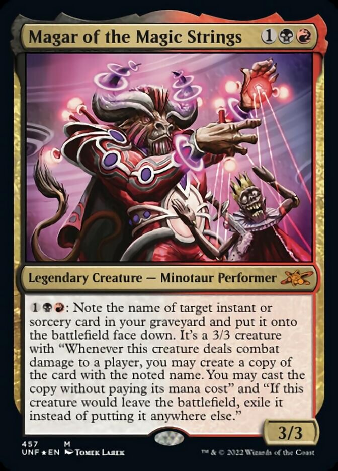 Magar of the Magic Strings (Galaxy Foil) [Unfinity] - Destination Retro