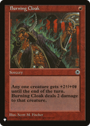 Burning Cloak [The List] - Destination Retro