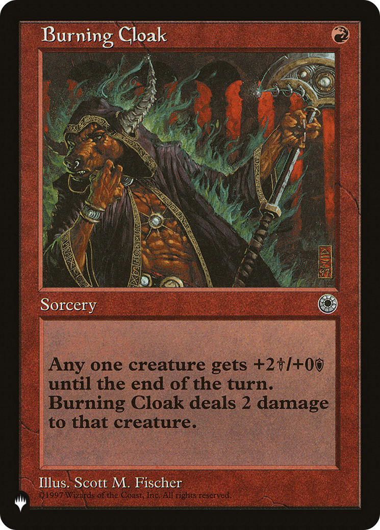 Burning Cloak [The List] - Destination Retro