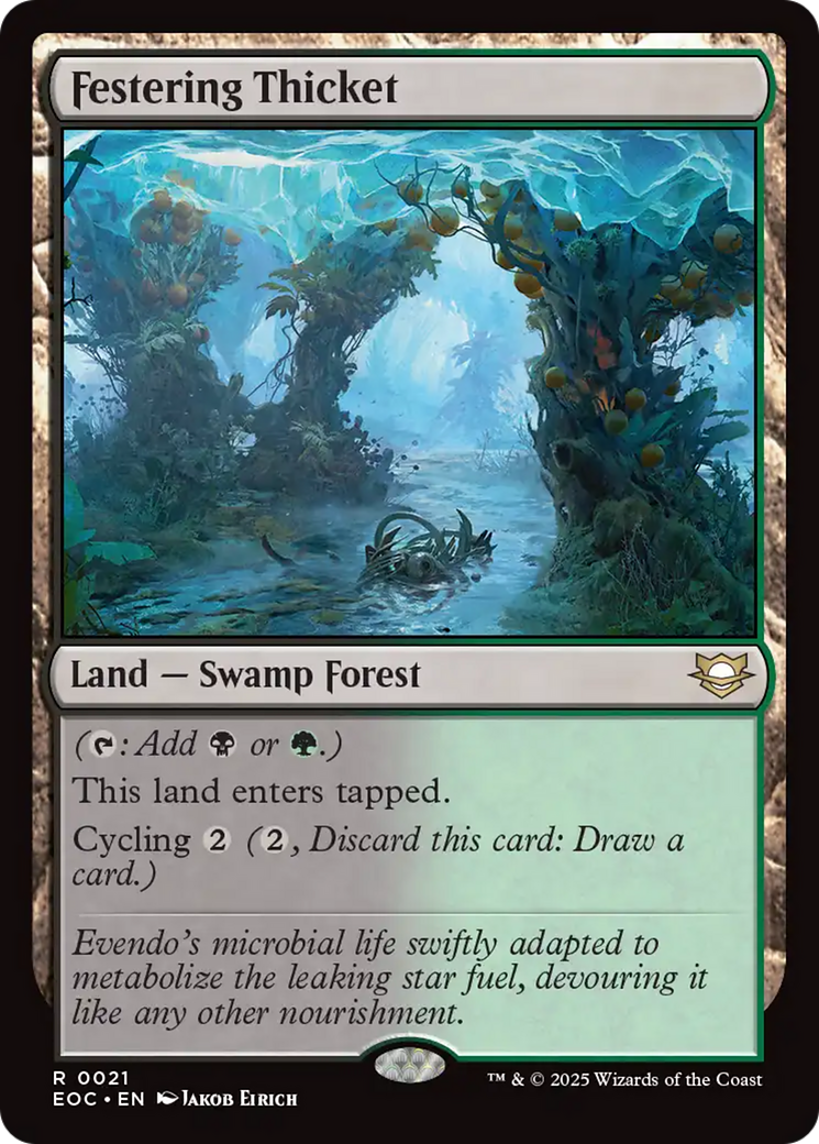 Festering Thicket [Edge of Eternities Commander] - Destination Retro