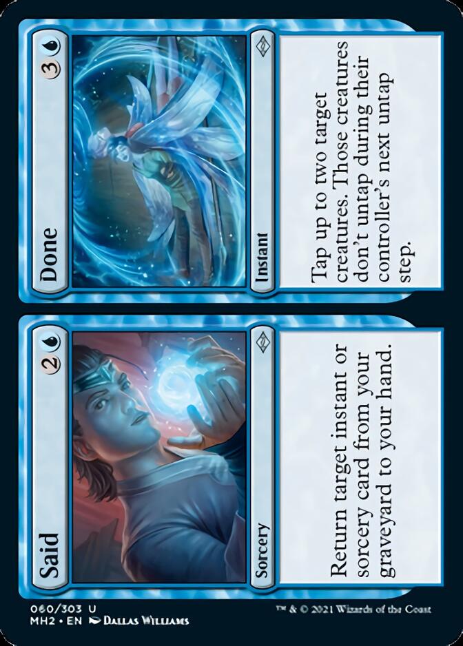 Said // Done [Modern Horizons 2] - Destination Retro