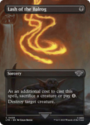 Lash of the Balrog (Borderless Alternate Art) [The Lord of the Rings: Tales of Middle-Earth] - Destination Retro