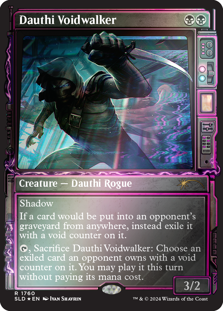 Dauthi Voidwalker (Rainbow Foil) [Secret Lair Drop Series] - Destination Retro