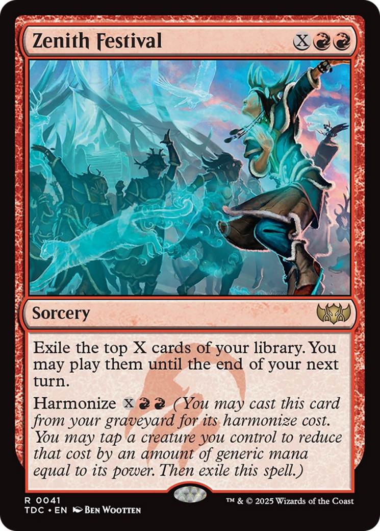 Zenith Festival [Tarkir: Dragonstorm Commander] - Destination Retro