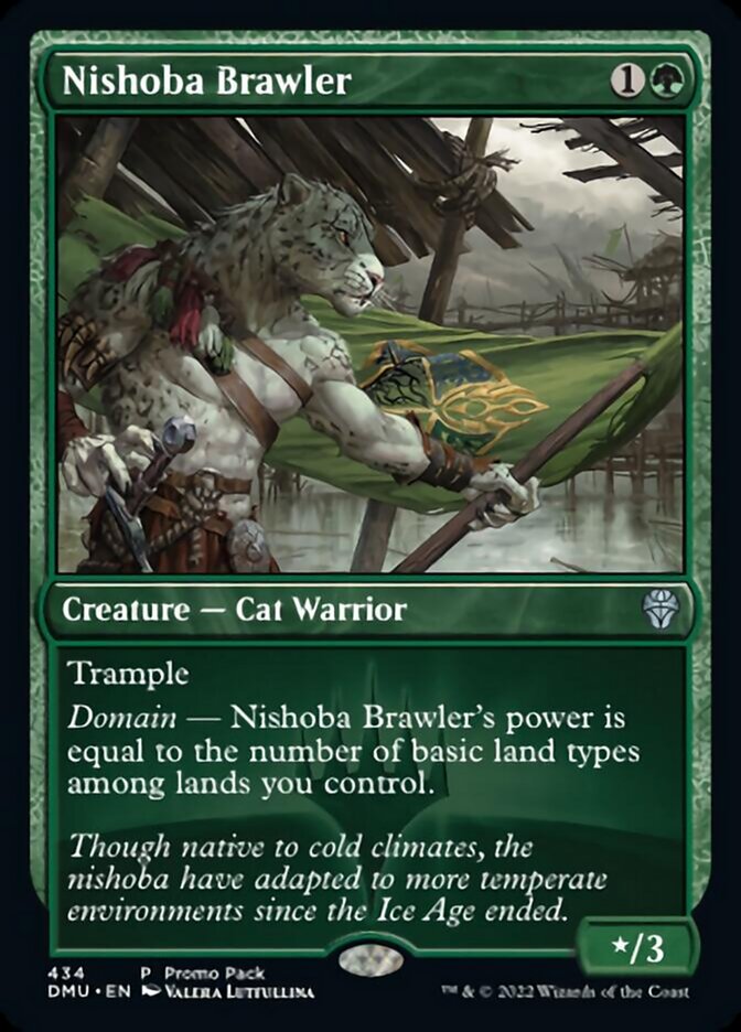 Nishoba Brawler (Promo Pack) [Dominaria United Promos] - Destination Retro