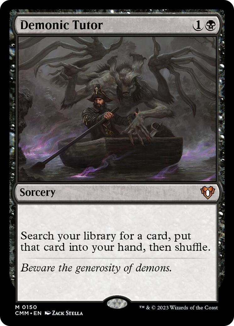 Demonic Tutor [Commander Masters] - Destination Retro