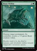 Beast Within [Duskmourn: House of Horror Commander] - Destination Retro