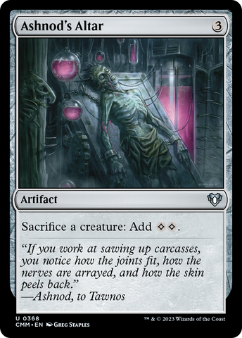 Ashnod's Altar [Commander Masters] - Destination Retro
