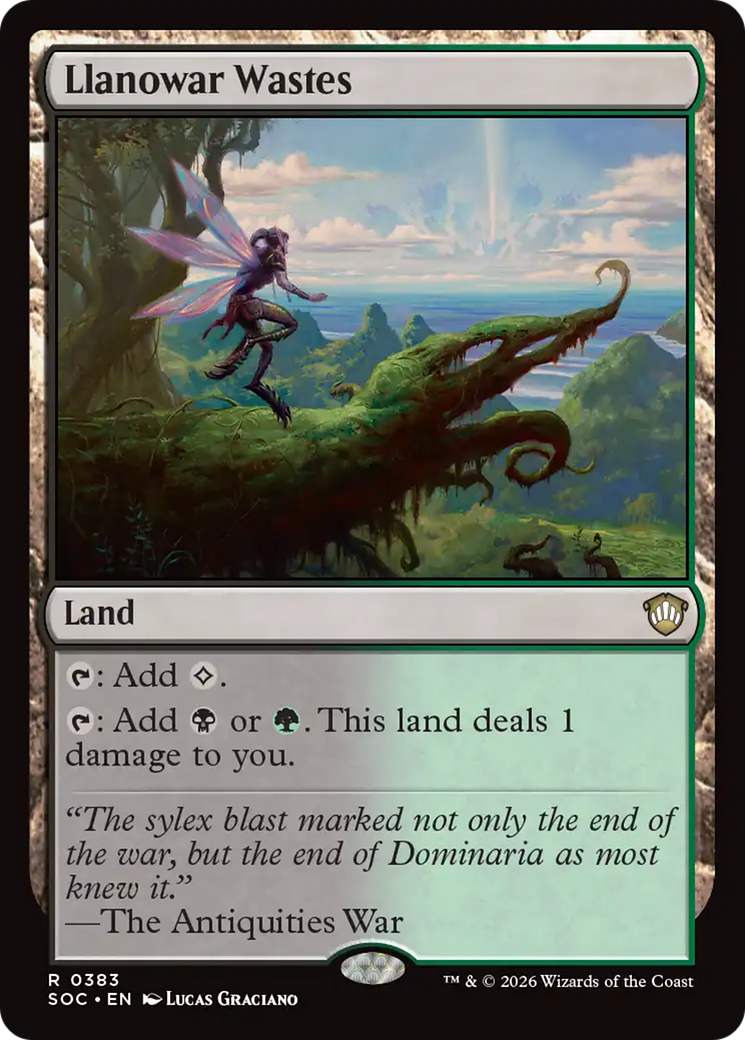 Llanowar Wastes [Secrets of Strixhaven Commander] - Destination Retro