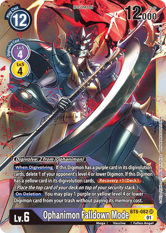 Ophanimon: Falldown Mode [BT8-082] [New Awakening] - Destination Retro