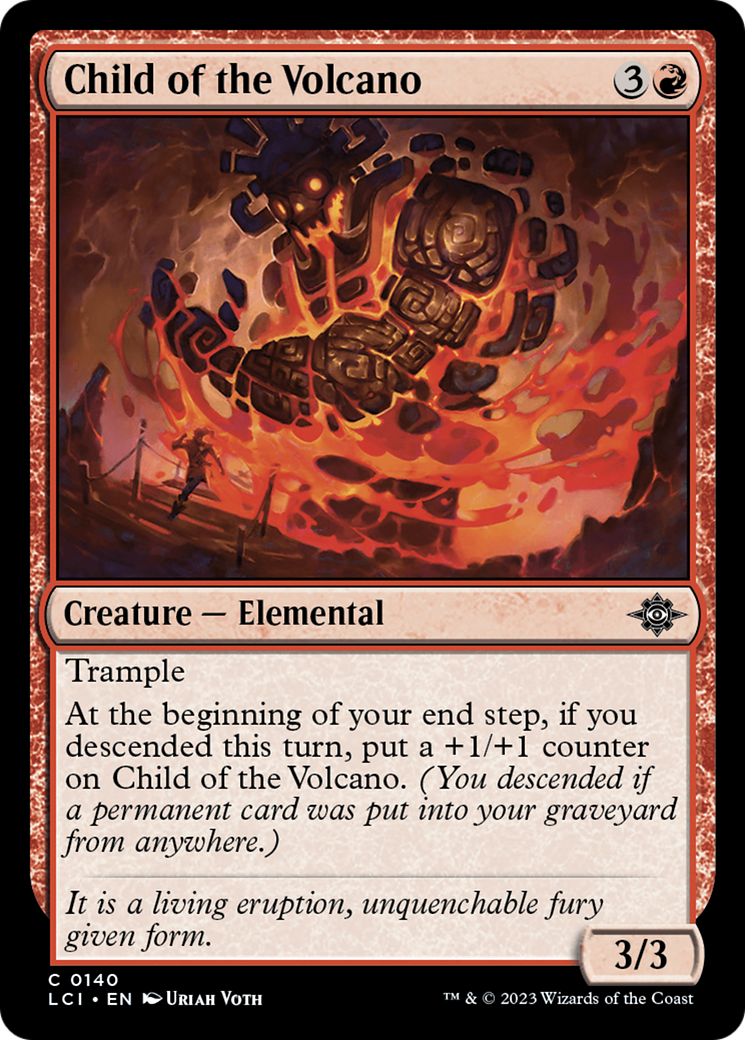 Child of the Volcano [The Lost Caverns of Ixalan] - Destination Retro