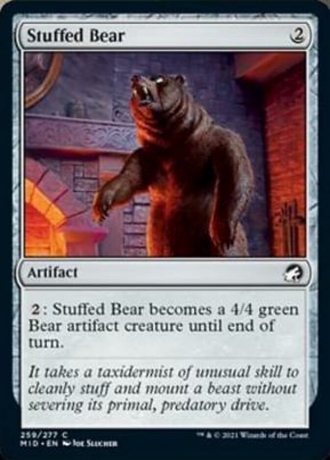 Stuffed Bear [Innistrad: Midnight Hunt] - Destination Retro