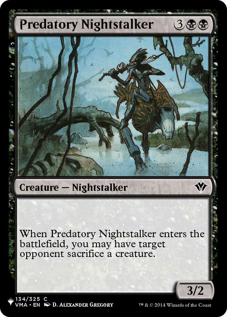 Predatory Nightstalker [The List] - Destination Retro