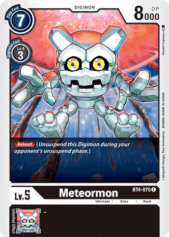 Meteormon [BT4-070] [Great Legend] - Destination Retro