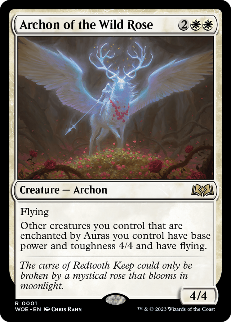 Archon of the Wild Rose [Wilds of Eldraine] - Destination Retro