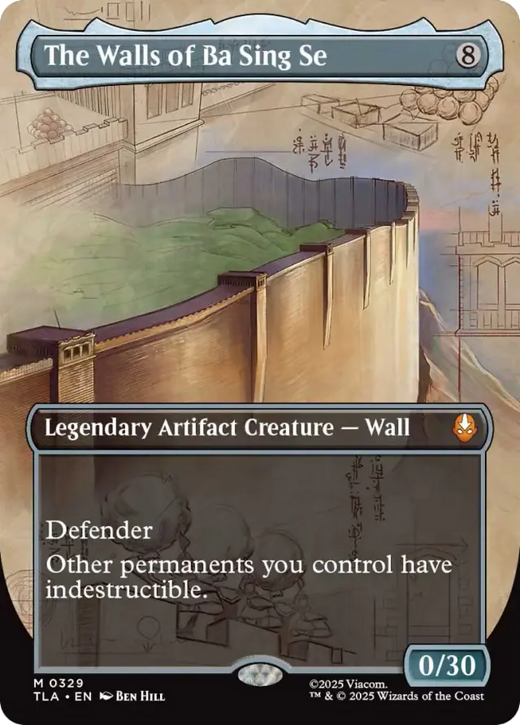 The Walls of Ba Sing Se (Borderless) [Avatar: The Last Airbender] - Destination Retro