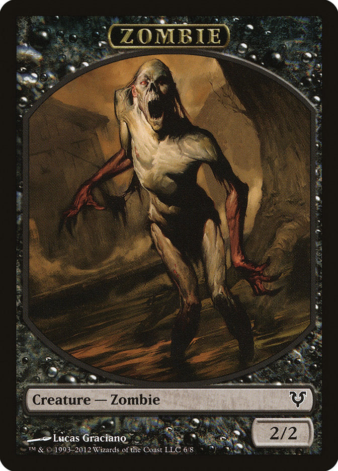 Zombie Token [Avacyn Restored Tokens] - Destination Retro