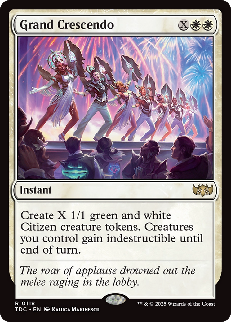 Grand Crescendo [Tarkir: Dragonstorm Commander] - Destination Retro